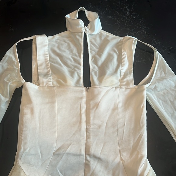 Ivory house of CB midi dress - Picture 3 of 4